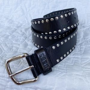 Guess authentic black leather belt